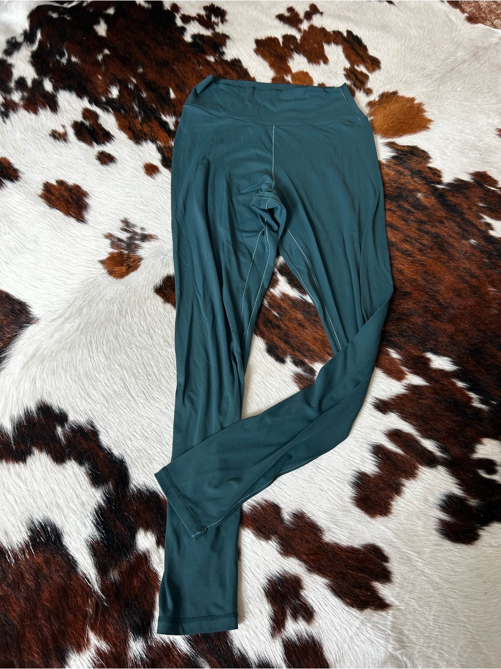 Dark Teal High-Waist Leggings